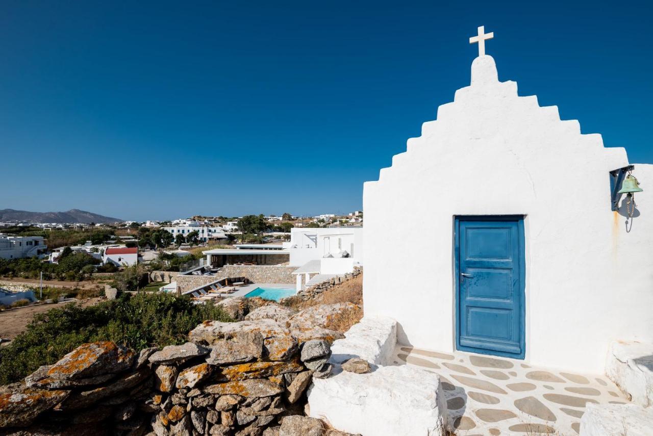 Villa Petra Mare Above Mykonos Town Private Pool Luaran gambar