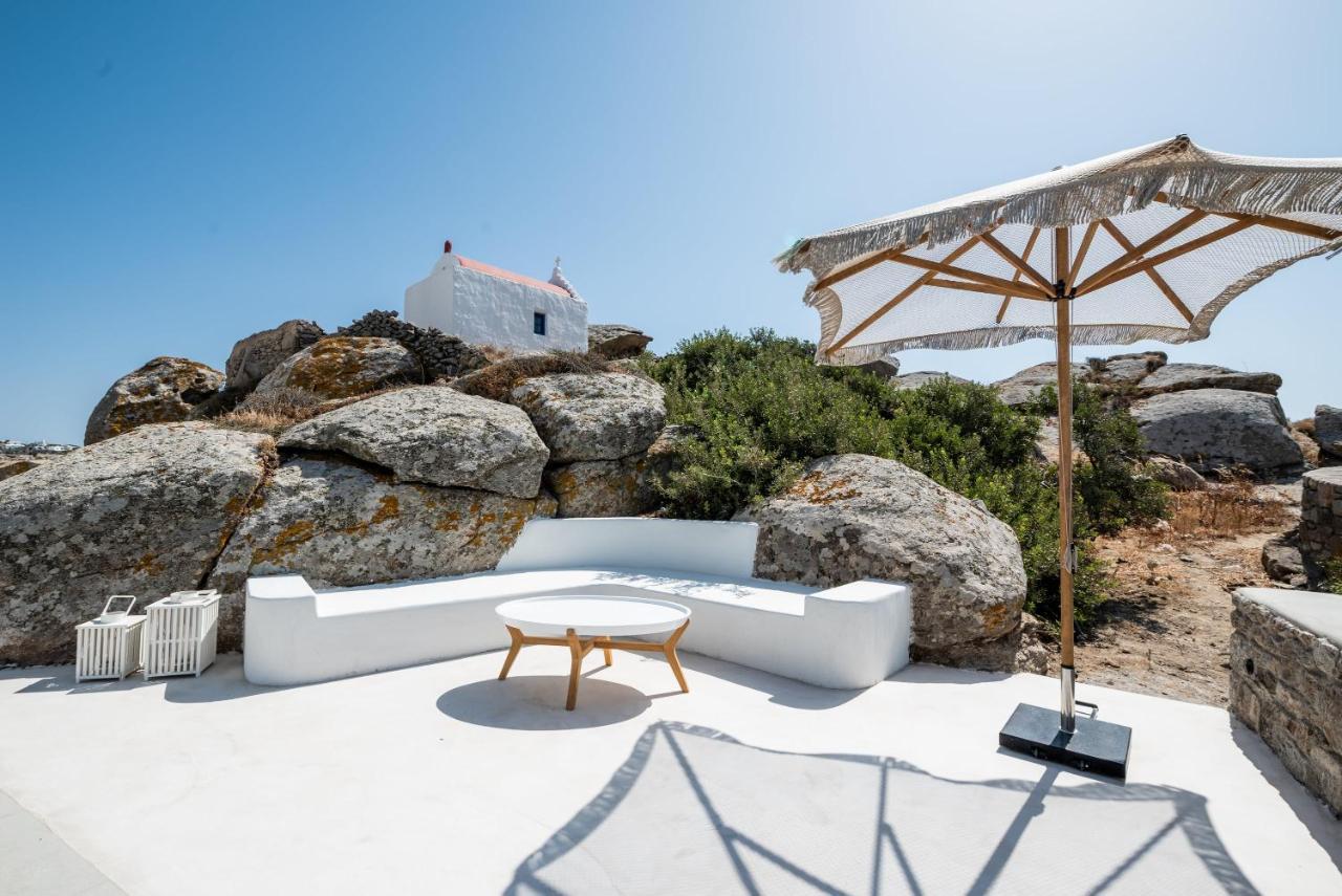 Villa Petra Mare Above Mykonos Town Private Pool Luaran gambar