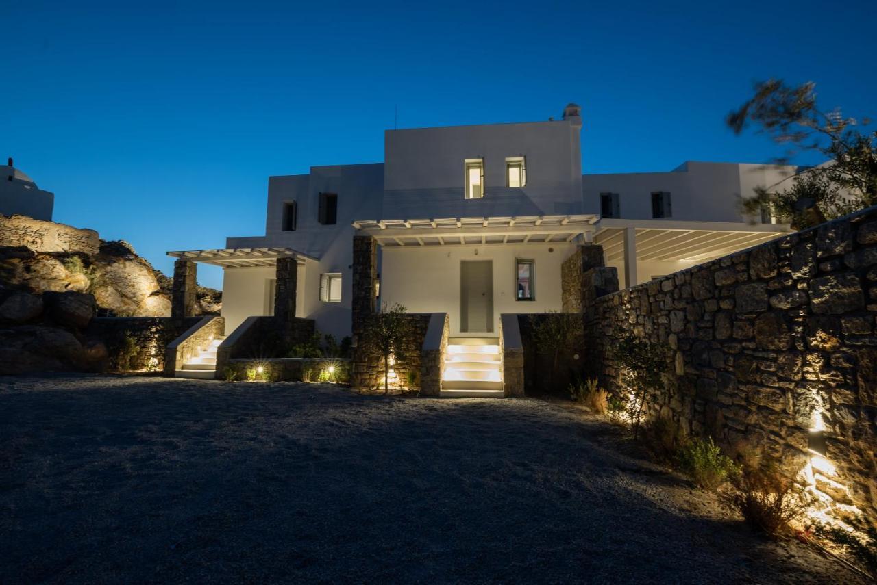Villa Petra Mare Above Mykonos Town Private Pool Luaran gambar