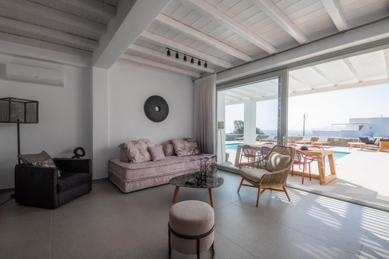 Villa Petra Mare Above Mykonos Town Private Pool Luaran gambar